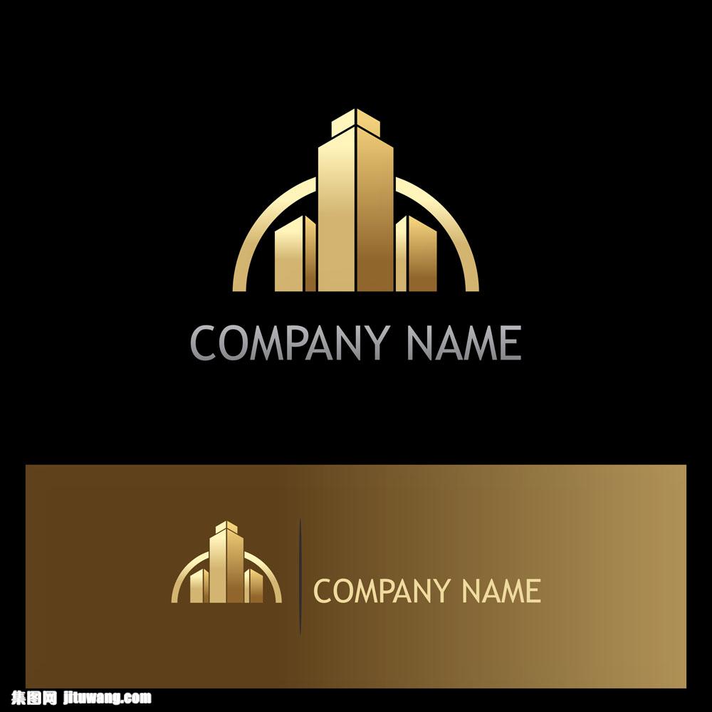 房地产logo设计矢量素材下载(图片id:752777)_-行业