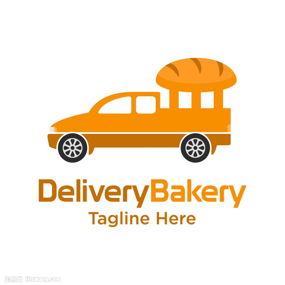 面包汽车logo设计矢量素材下载(图片id:758508)_-行业标志-矢量素材