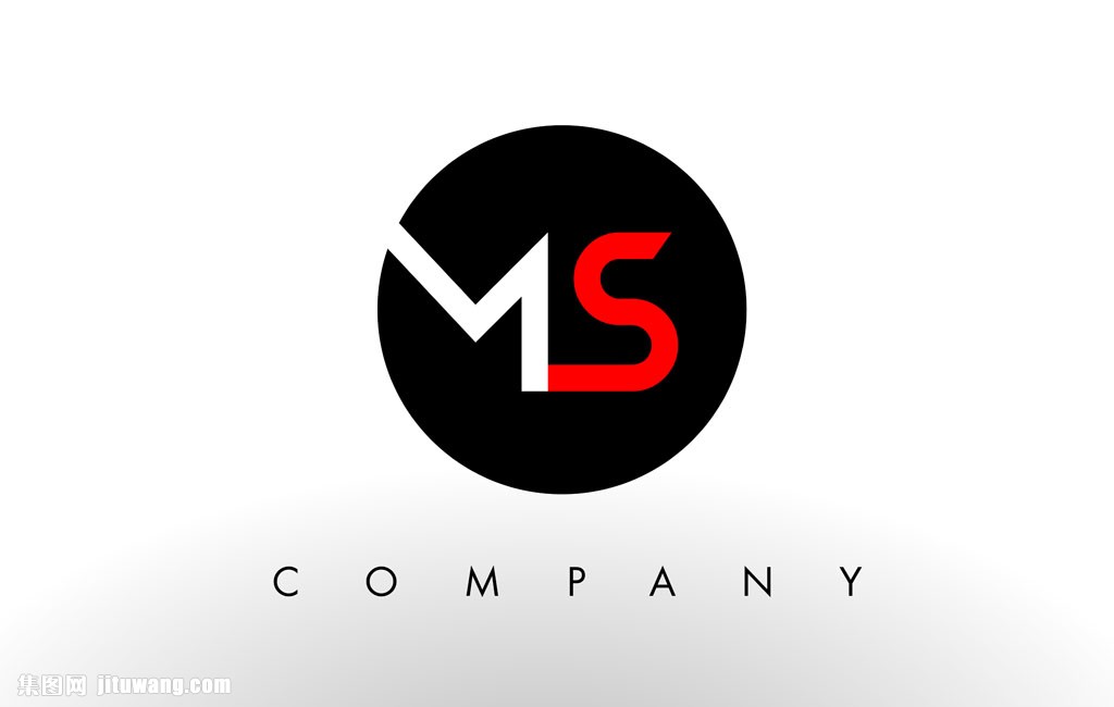 ms字母创意logo设计