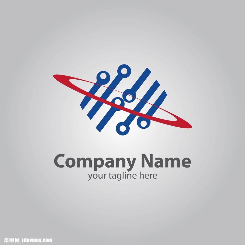 电子科技logo设计矢量素材下载(图片id:831010)_-行业
