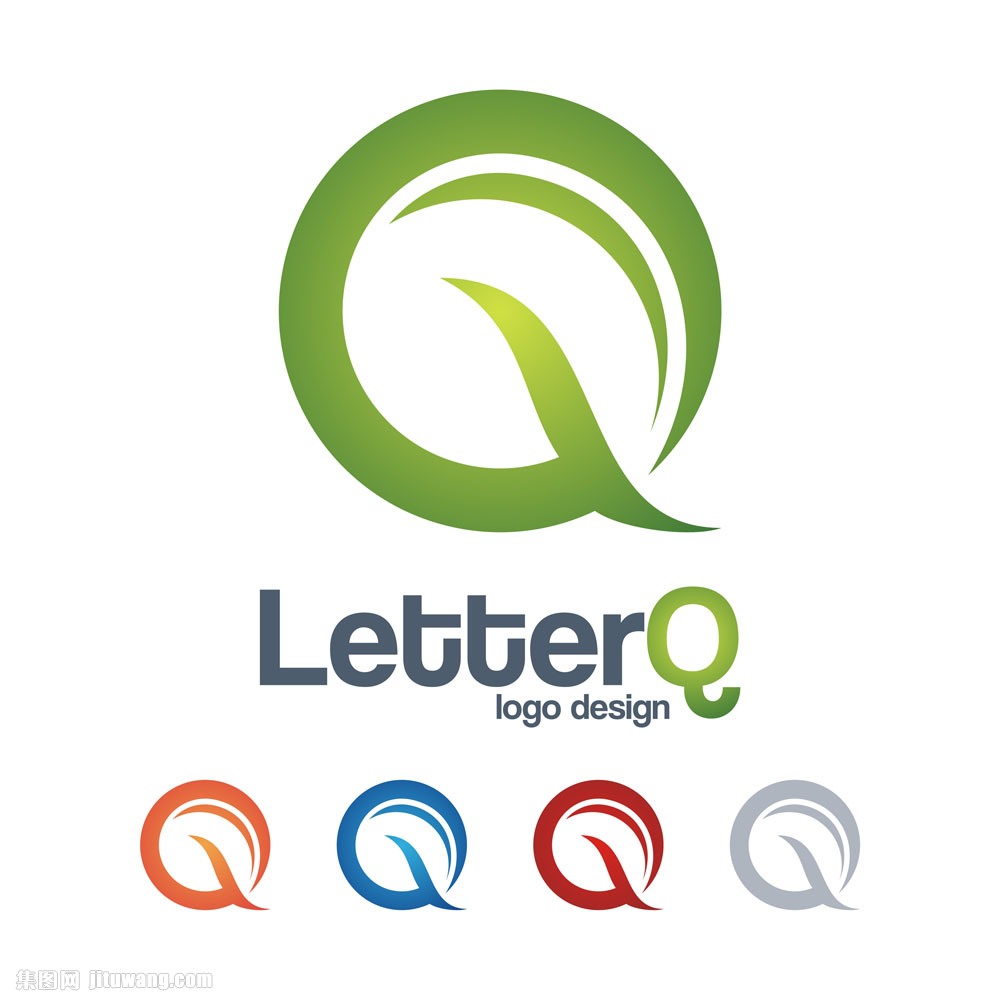 字母q标志设计矢量素材下载-行业标志-标志图标-矢量