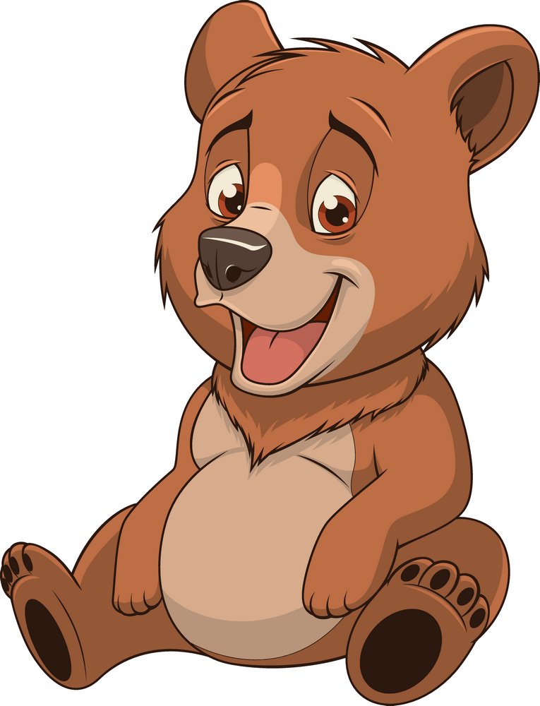 可爱棕熊漫画