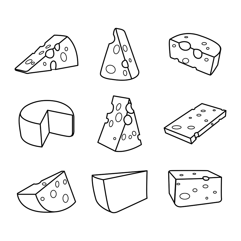 美食奶酪设计图片