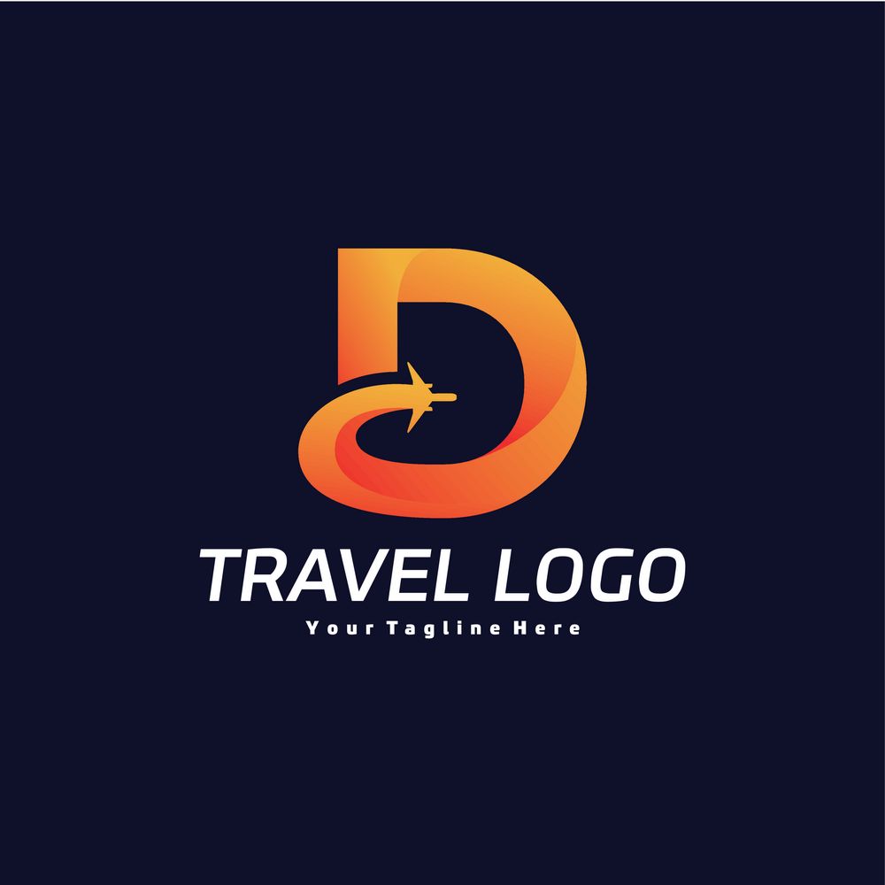 企业logo,公司logo,行业标志,标志图标,飞机d字母,行业标志,矢量素材
