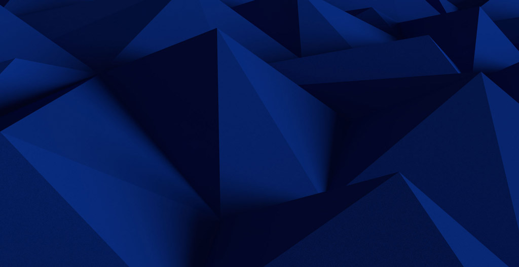 宝蓝色立体三角形图片