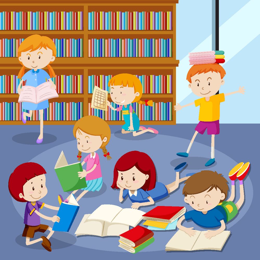 33 关键词:男孩,女孩,书本,书堆,看书,学习,学校,图书馆,放大镜,认真