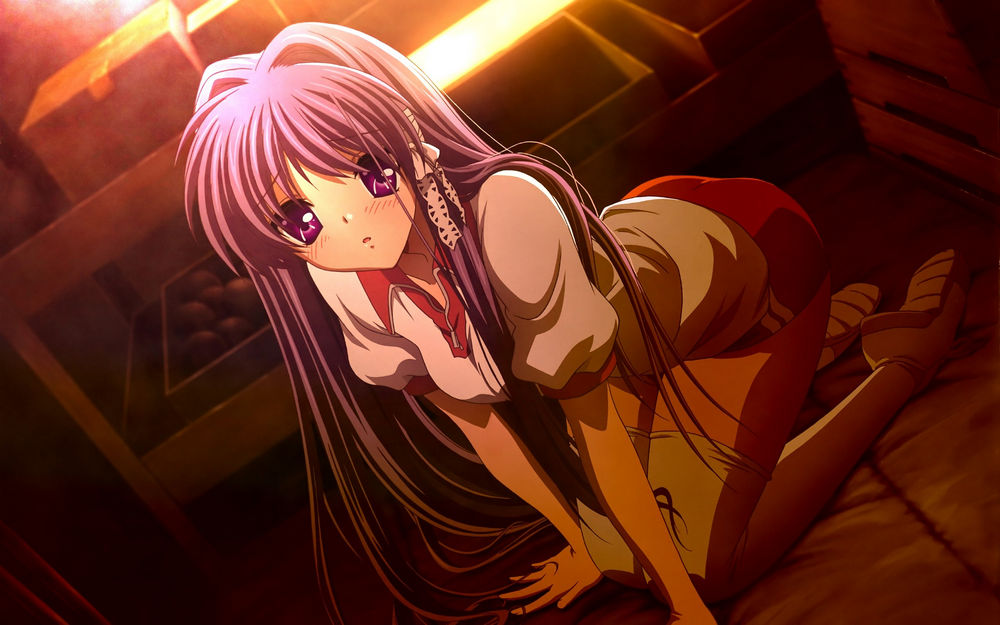 动漫,Fujibayashi Kyou,CLANNAD,动漫,动漫女孩,跪72078 第1页