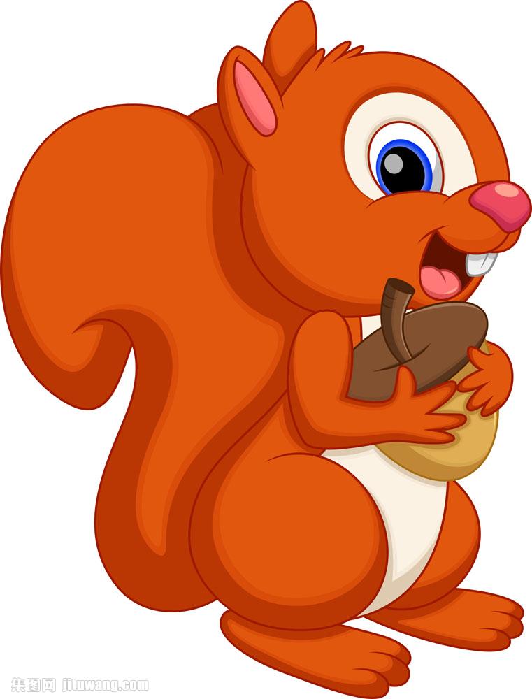 抱着松果的松鼠图片下载,抱着松果的松鼠矢量图片,松果,卡通松鼠,松鼠