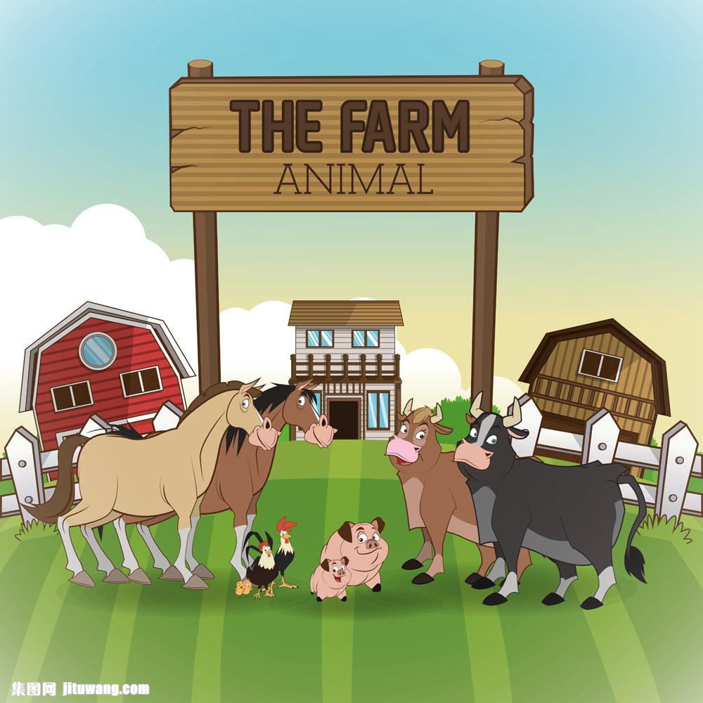 farm animals cartoons 207