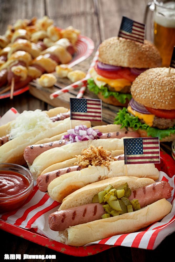 美国快餐文化图片