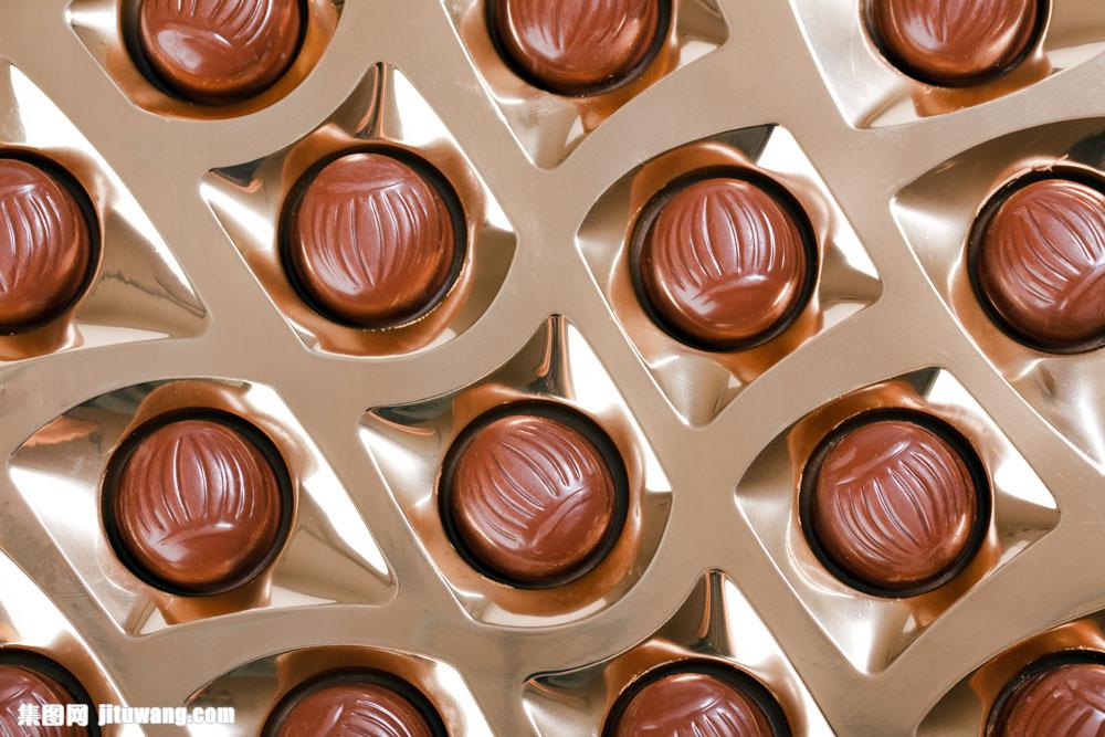 圆形巧克力图片
