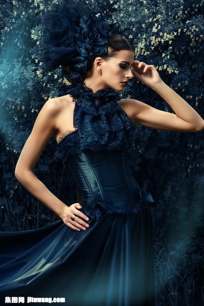 哥特式风格美女摄影