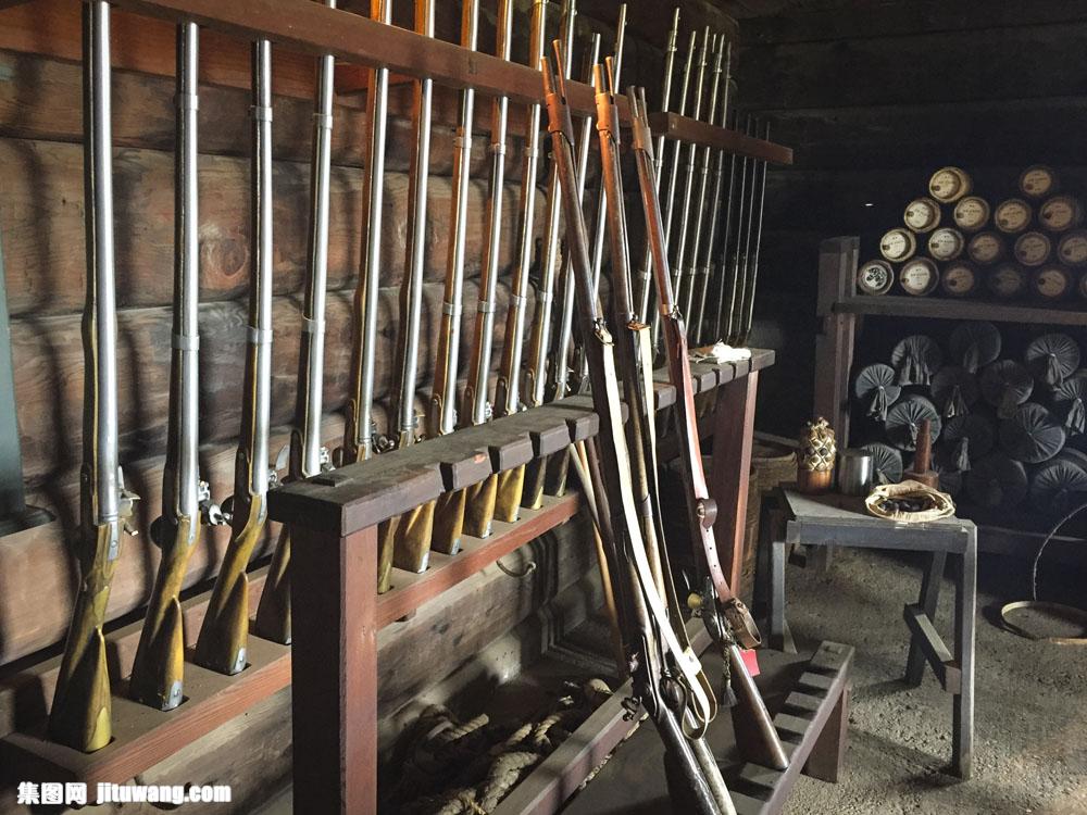 枪支弹药库摄影