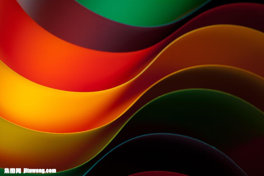 炫彩动感立体曲线图片素材下载(图片id:686854)_-底纹背景-图片素材