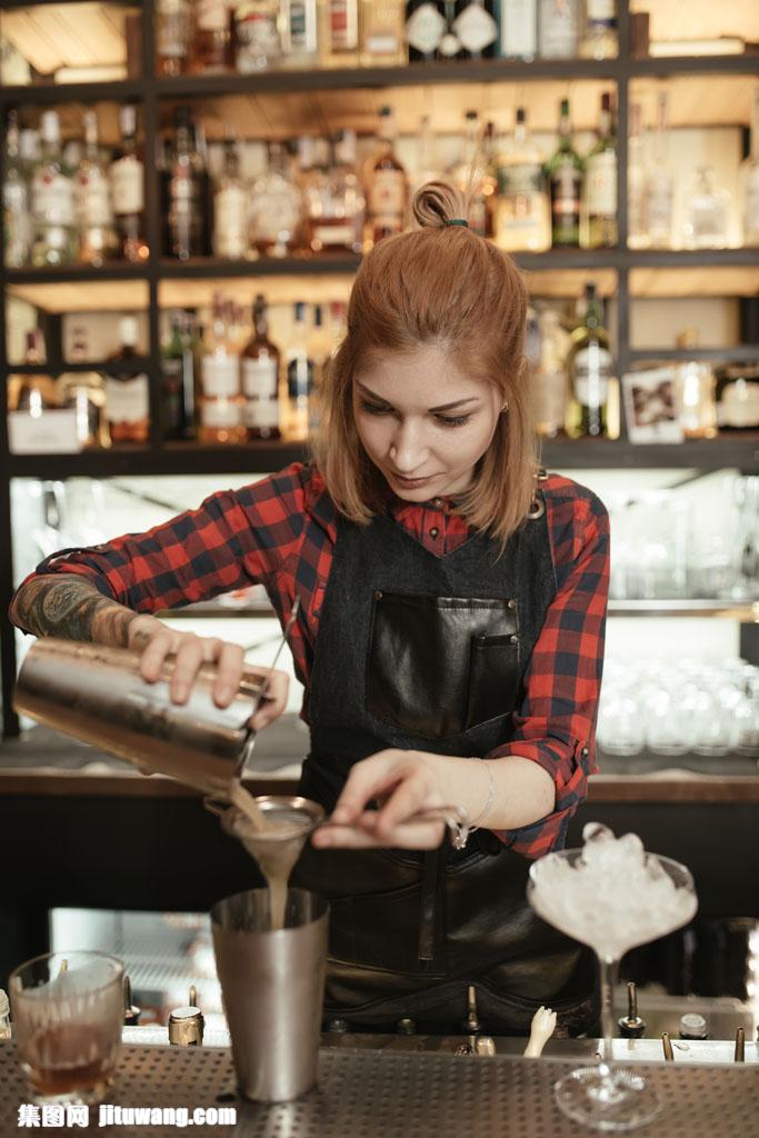 美女服务员,服务生,性感美女,时尚女性,美女模特,欧美女性,外国女人