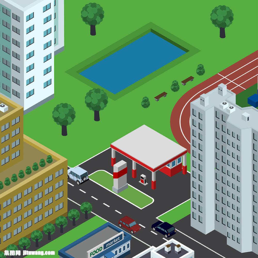 多层楼房设计,地产建筑,3d建筑,立体建筑设计,等距城市建筑,房屋建筑