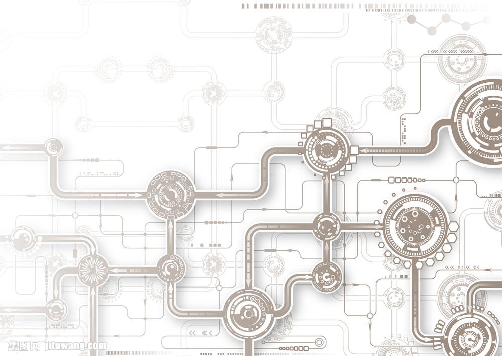 创意科技环线路背景矢量素材下载 图片id 底纹背景 矢量素材 集图网jituwang Com