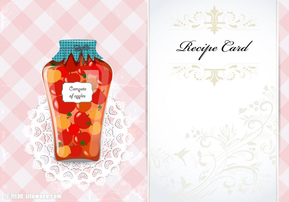 番茄罐头卡片矢量素材下载(图片id:739672)_-名片卡片-矢量素材_ 集