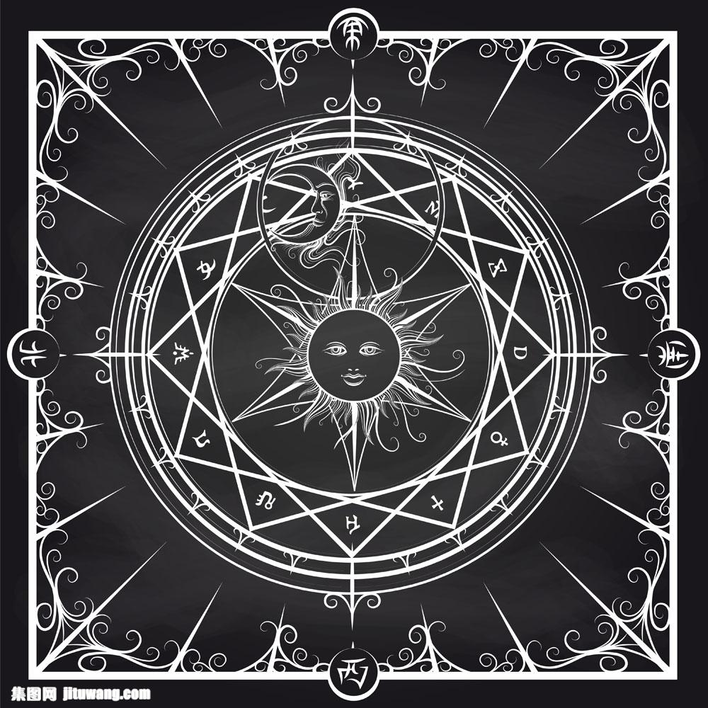 神秘符号,古老图标,魔法图标,神秘图标,标志图标,其他,eps,矢量素材