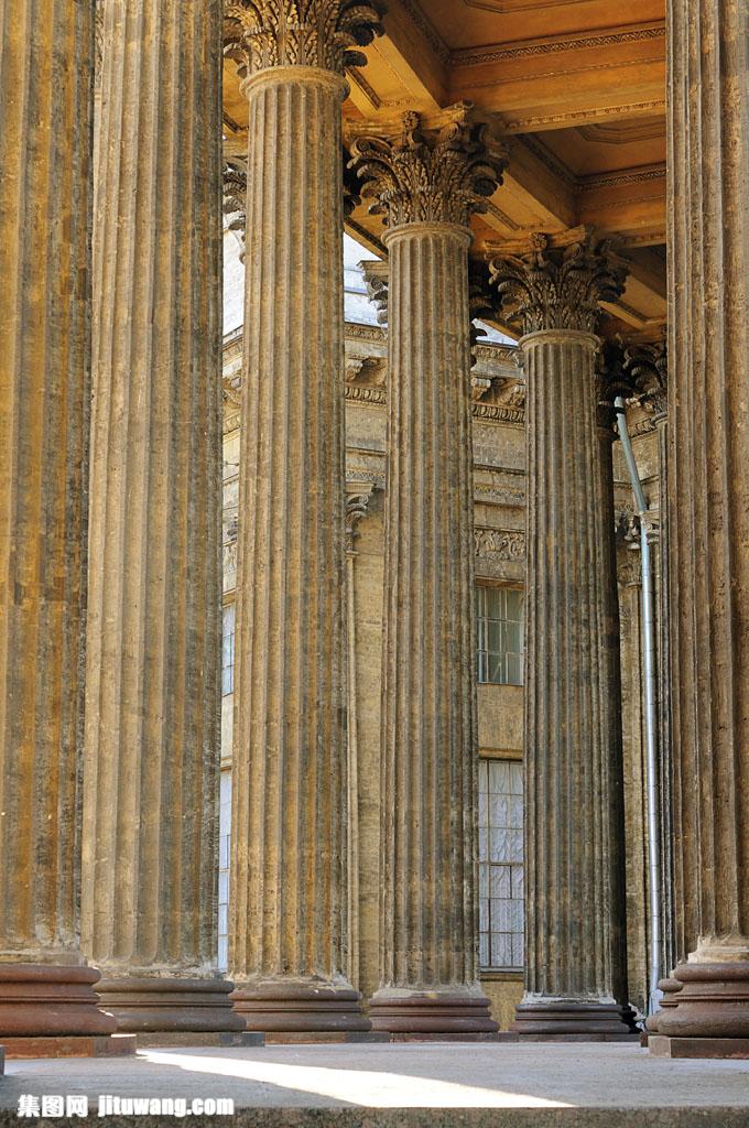 雕花柱子 图片素材下载-建筑设计-环境家居-图片素材 - 集图网 www.