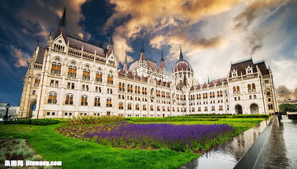 匈牙利议会大厦风景