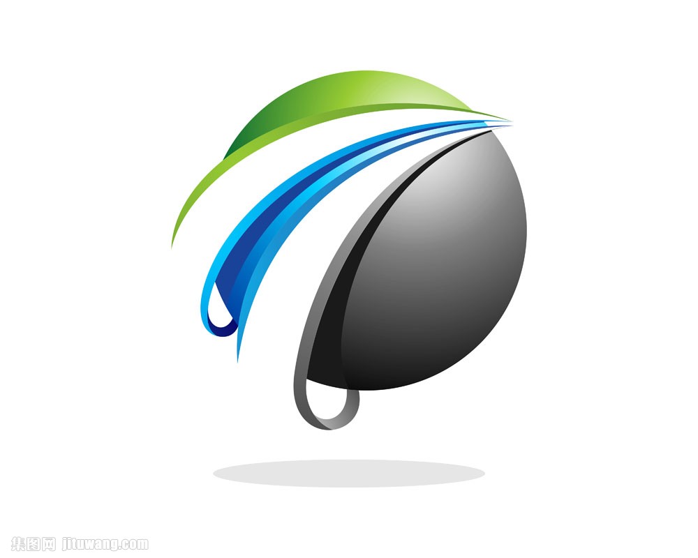 创意球体logo设计