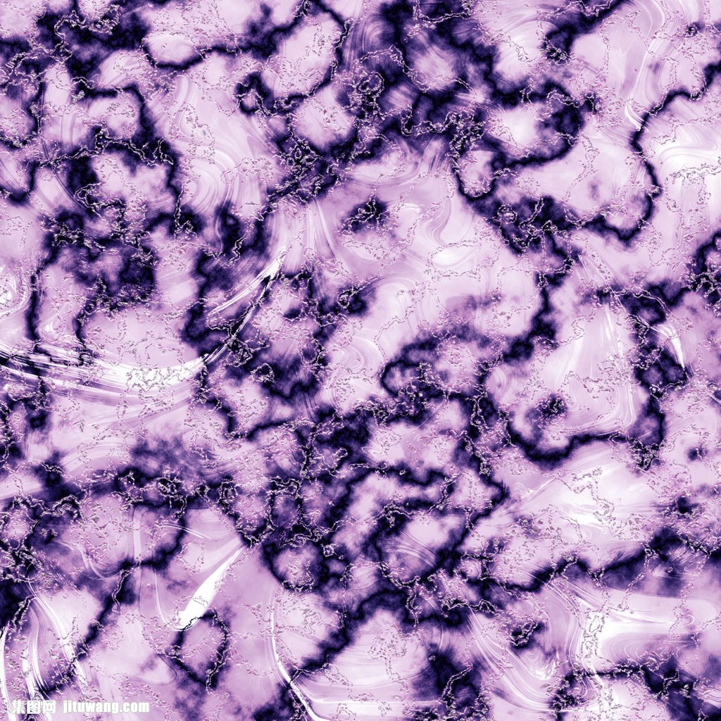 紫色抽象线条大理石