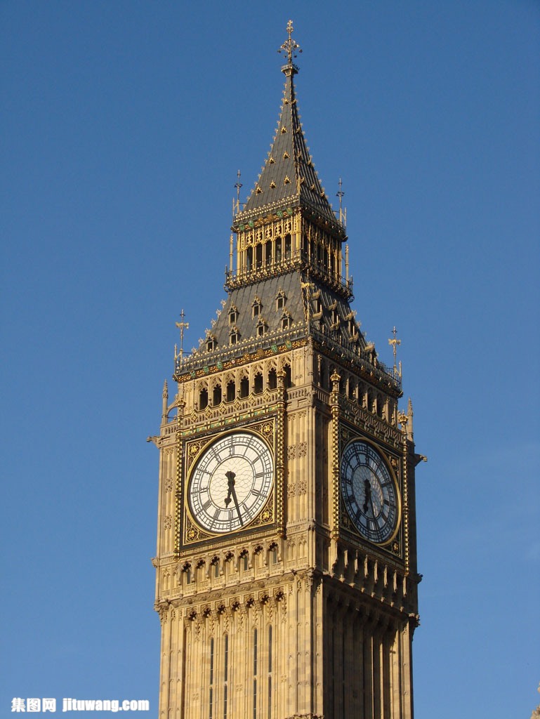 古典钟楼建筑图片