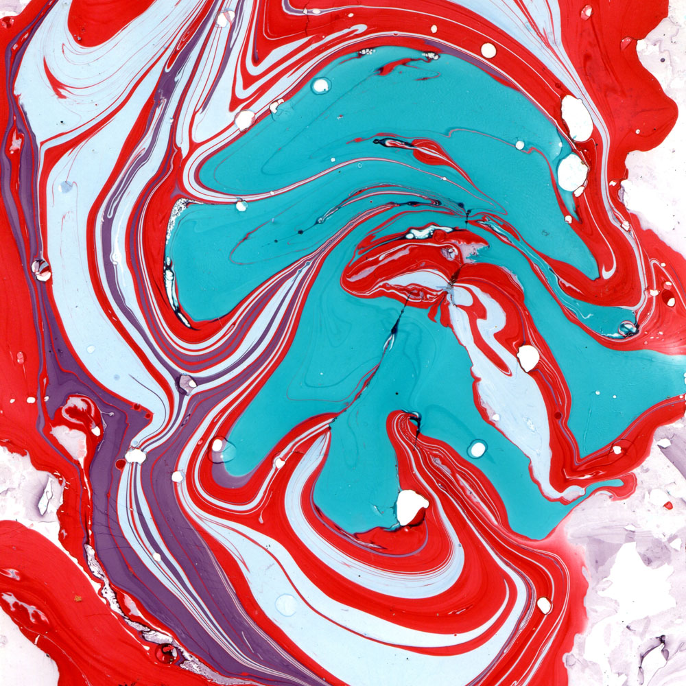 红蓝大理石背景