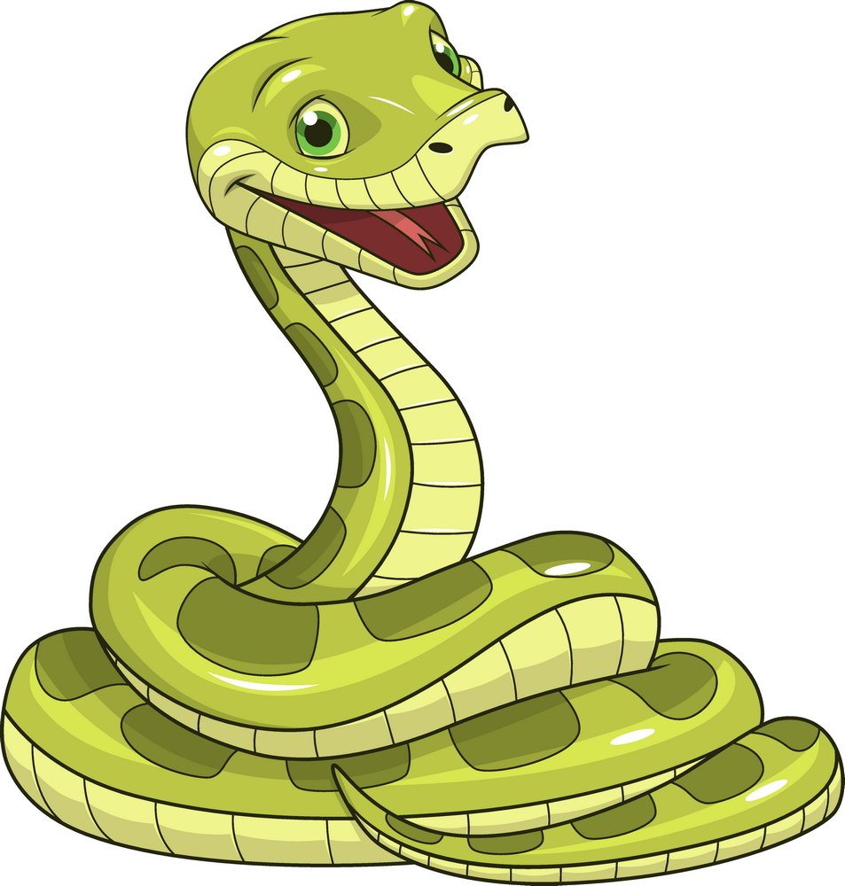 蛇的动画图片大全图片