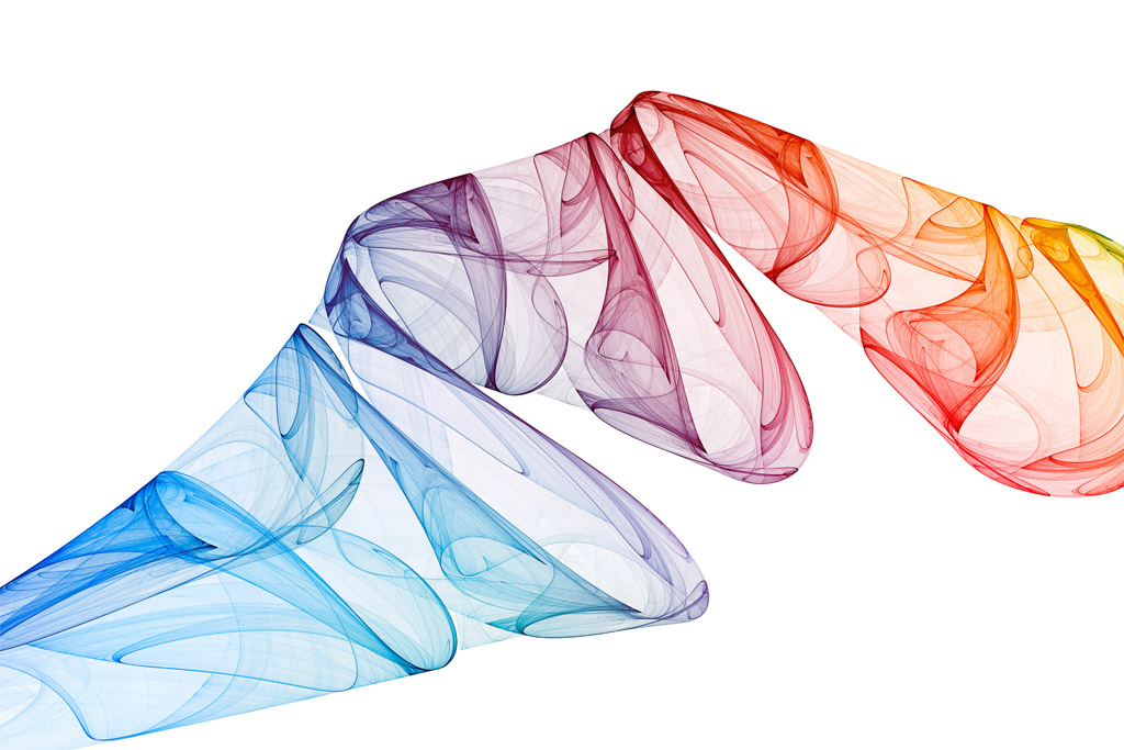 梦幻动感流线背景