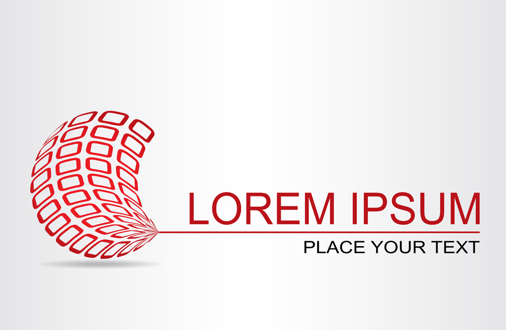 红色方框logo设计