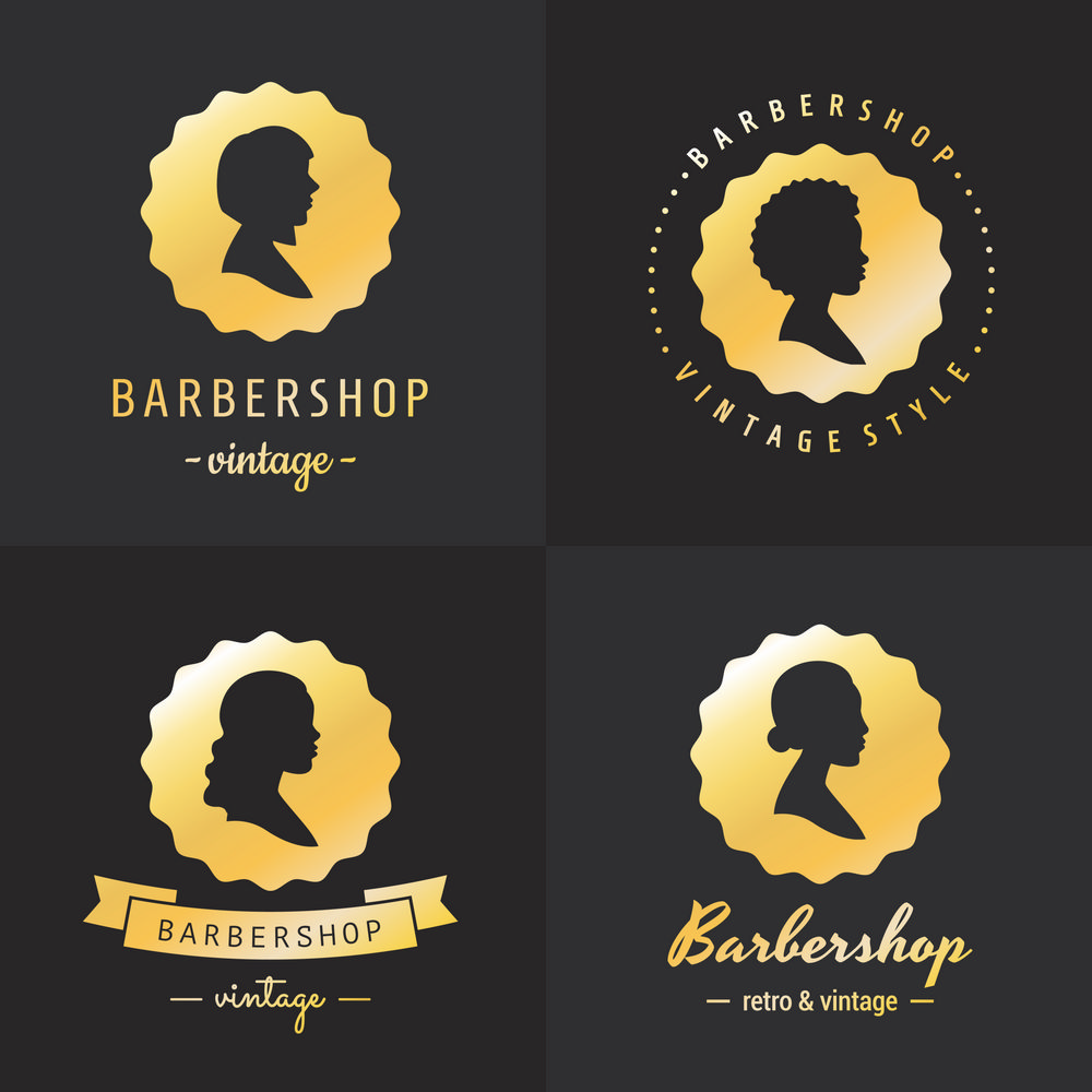 美女头象标志矢量图片,美女头像,个性创意标志,logo设计,创意logo图形