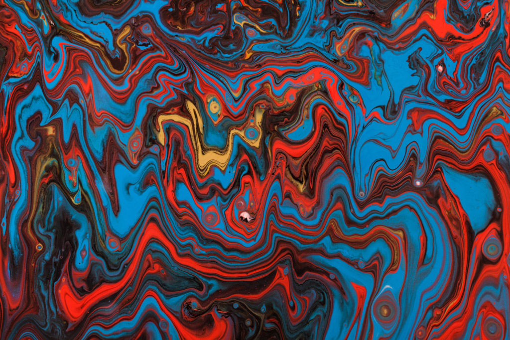 渲染七彩背景图片