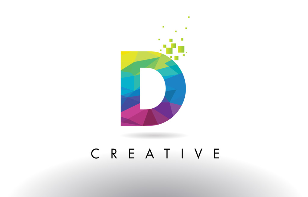 收藏 关键词:彩色字母d标志图片下载,个性创意标志,logo设计,创意logo