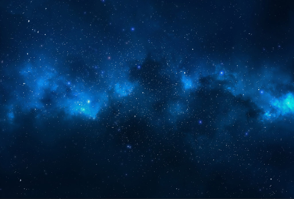 蓝色夜空底纹背景