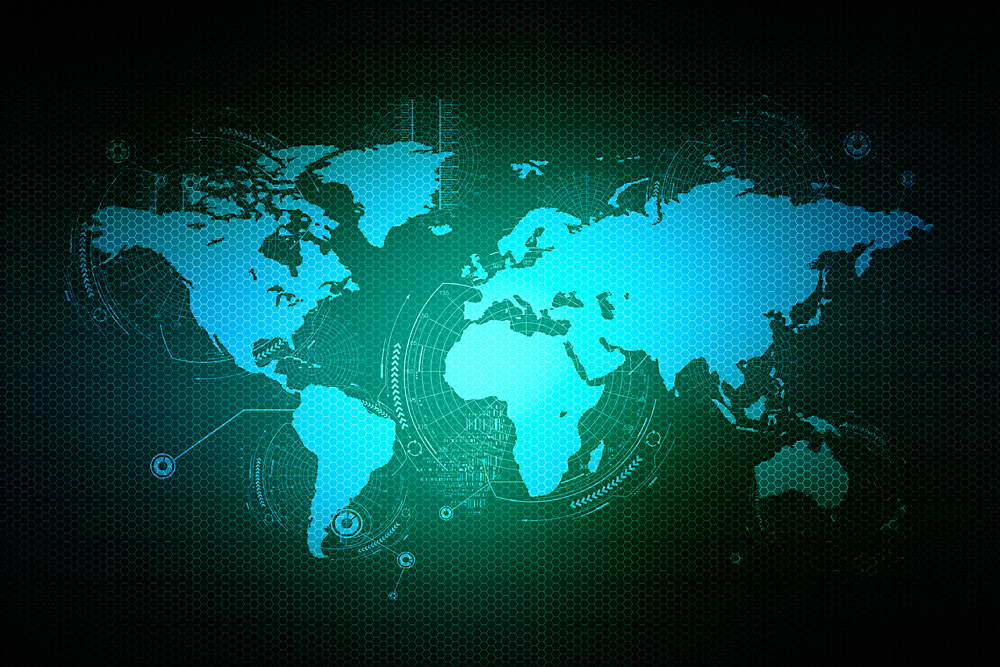 科技风世界地图图片素材下载(图片id:1027922)_-其他类别-图片素材