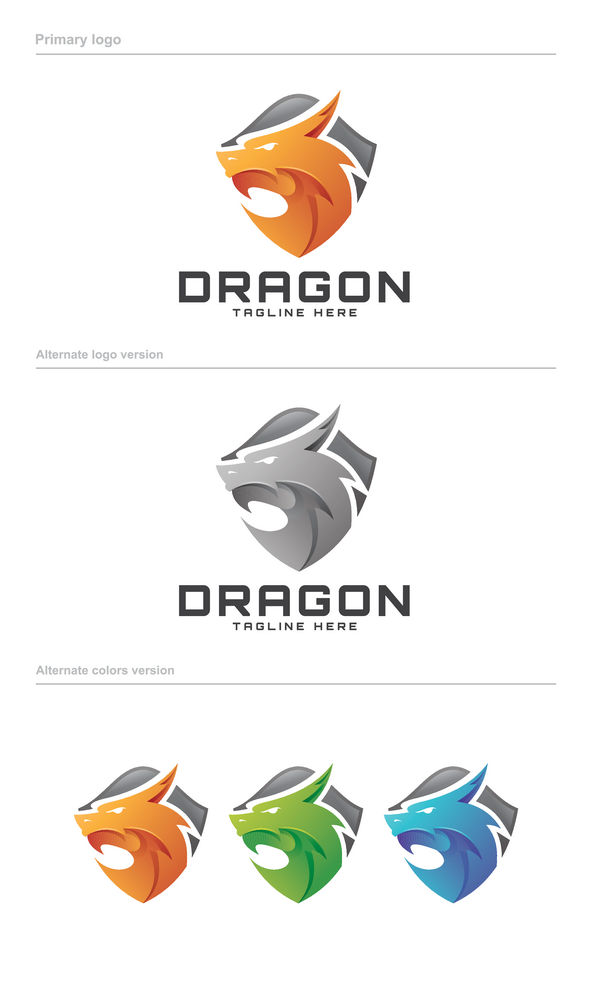 Dragon_-_Logo_Template01