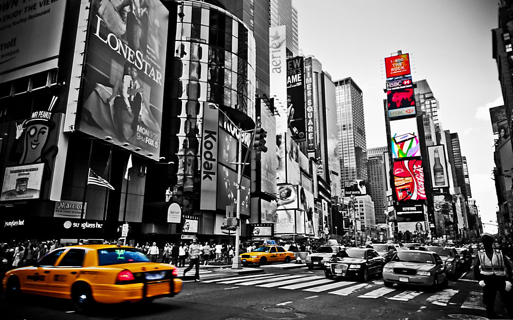 纽约市城市建筑马路人行道风景风光景观照片壁纸图片下载 图片id 风景壁纸 电脑壁纸 集图网jituwang Com